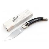 2024 A.G.A. Campolin Diana Horn Handle Switchblade