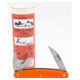 Great Eastern Cutlery Orange Delrin Pocket Carver