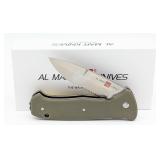 NIB Al Mar SERE 2020 OD Green Series Flipper Foldi