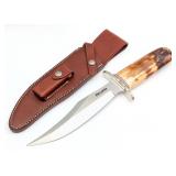 Randall Model 12 Skaggs Engraved Fossilized Walrus