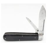 Union Cutlery Co. Ebony Wood Jack Knife