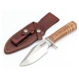 Custom Engraved Randall Model 19 5in Maple Bushmas