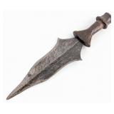 Antique Congo Leaf Blade Spear Head