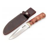 Randall 5in Finger Groove Thuya Burl Gambler w/ Sh