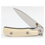 A.G. Russell Paper Micarta One Hand Knife