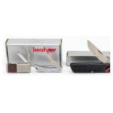 Kershaw Lever Action, Silver Spur, & Clip Knife