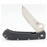 Spyderco Bob Lum Black G-10 Linerlock Folder C46GP