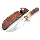 1970's Randall Model 4 5in Stag Big Game Skinner w