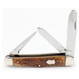 Antique Winchester Jigged Bone Humpback Whittler 3