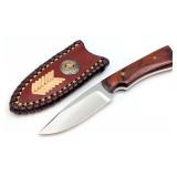 JaGED Greg Smith Drop Point Hunter w/ Custom Sheat