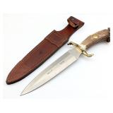 Spanish Muela Rehalero Crown Stag Double Edged Hun
