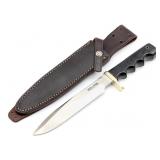 Randall Model 16 Finger Groove Micarta Divers Knif