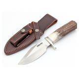 Randall Model 19 5in Stag Bushmaster w/ Sheath