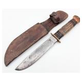 1910-16 Marble's Stag on Stag Ideal Hunting Knife