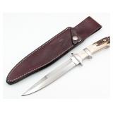 R. King Stag Sub Hilt Fighter w/ Sheath