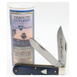 Great Eastern Cutlery Horse Rancher Blue Linen Mic