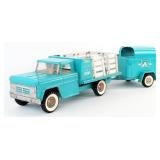 Original Structo Farms Stake Bed Truck w/ Horse Tr