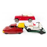 Tonke Jeepster, Ser-Vi-Car, & Wyandotte Truck w/ T