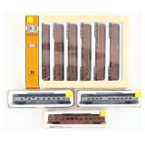 Con-Cor Norfolk and Western Passenger Car Set & Ne