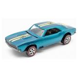 Hot Wheels Redline Aqua Custom Camaro - U.S.
