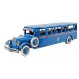 Custom Blue Buddy L Passenger Bus