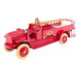 Restored Kelmet Big Boy White Fire Truck