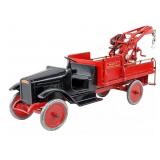 Restored Buddy L Wrecking Tow Truck