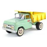 Original Tonka Green and Yellow Dump Truck