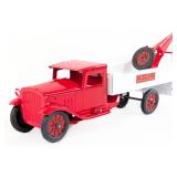 Restored Buddy L Wrecking Tow Truck