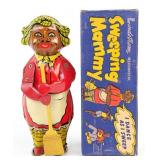 Lindstrom Tin Windup Sweeping Mammy w/ Box
