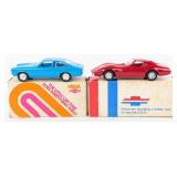1972 Chevy Vega & 1974 Corvette Dealer Promo Cars