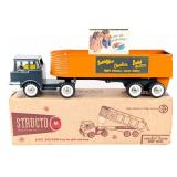 Structo No. 606 Hydraulic Trailer Dump Truck w/ Bo