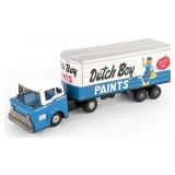 Linemar Tin Friction Dutch Boy Paints Truck and Tr