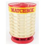Vintage Matchbox Rotary Store Display Case