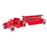 Cowdery Toy Works Flivver Aerial Ladder Fire Truck