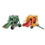 (2) Buddy L Concrete Mixers