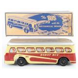 Woodhaven Tin Windup Metal Stamping Co. Robot Bus
