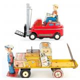 Unique Art Tin Windup Finnegan Porter & Modern Toy