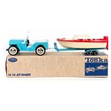 Tonka No. 516 Jeep Runabout Set w/ Box