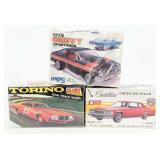 Vintage MPC 1978 Chevy Sportback, Jo-Han Cadillac