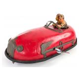 Lindstrom Tin Windup Skeeter Bug Bumper Car - Red