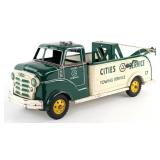 Marx Cities Service Wrecker Tow Truck