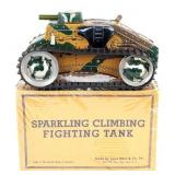 Louis Marx Sparkling Climbing Fighting Tank w/ Box