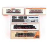 Arnold N Scale Steam Locomotives with Tenders and