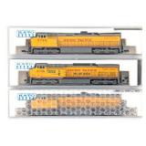 Kato N Scale Union Pacific 9702, 9726, & 6736 Trai