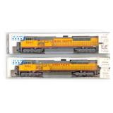 Kato N Scale Union Pacific 8242 and 8104 Train Eng
