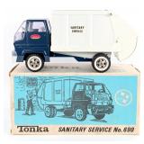 Tonka No. 690 Sanitary Service Garbage Truck w/ Bo