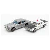 Hot Wheels Redline Police Cruiser and Rolls-Royce