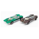 Hot Wheels Redline Brown and Green Splittin Image