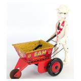 Marx Windup Sam The Gardener Toy